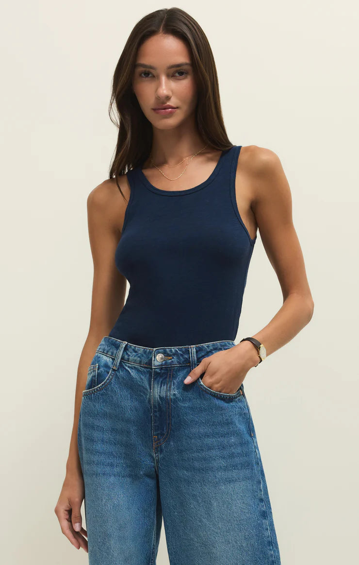 Classic Slub Scoop Tank