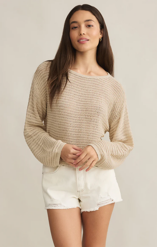 Riviera Crochet Cropped Top
