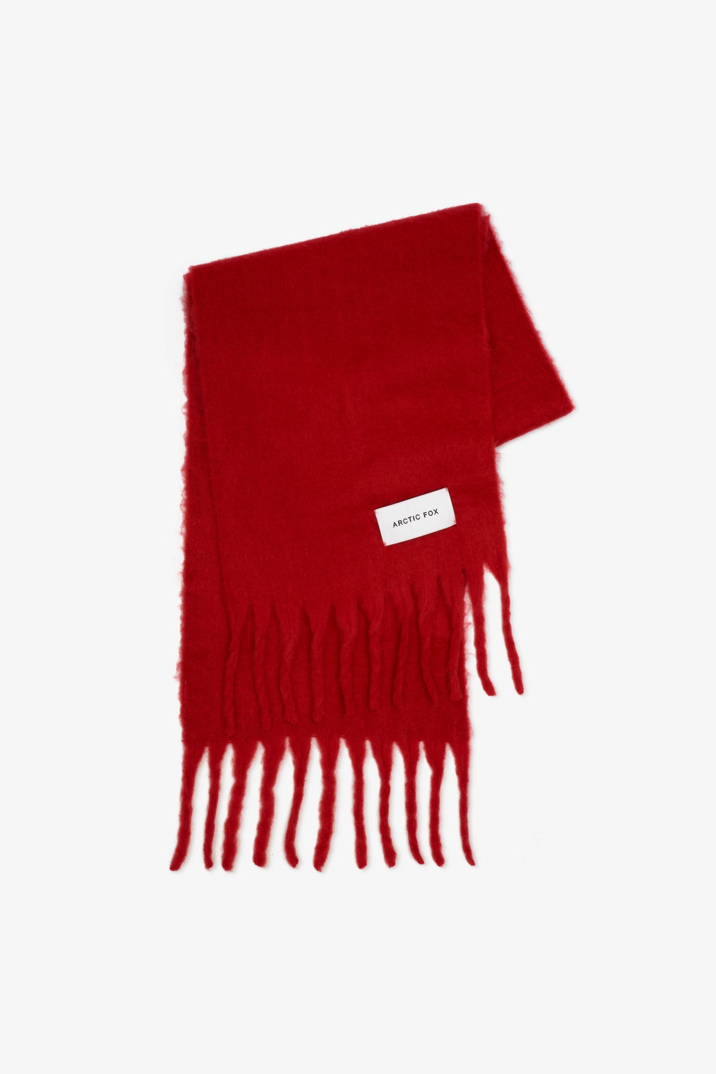 The Stockholm Scarf - 100% Recycled - Crimson Red
