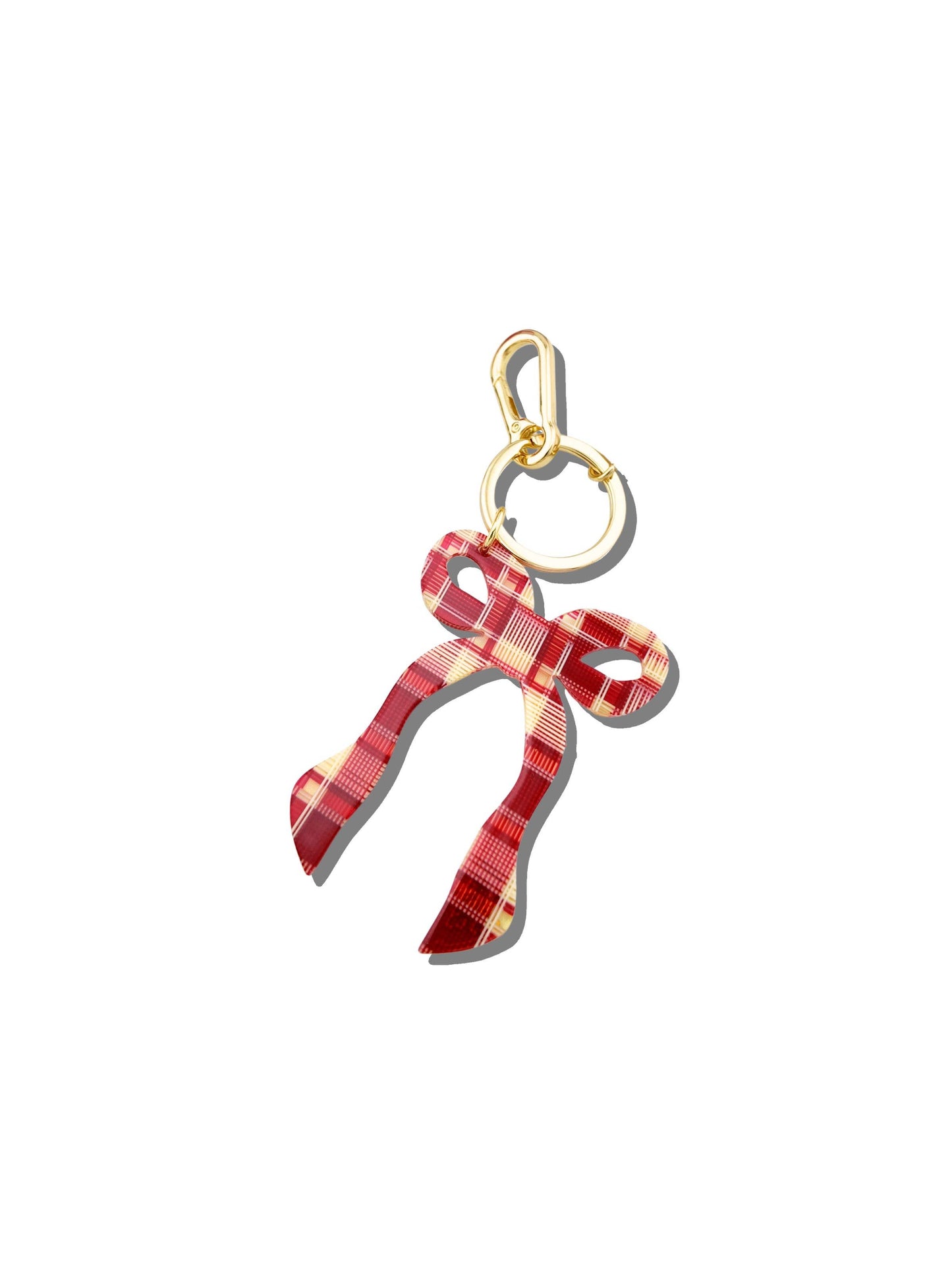 Coquette Bow Bag Charm + Keychain