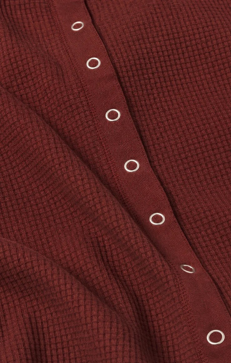 Albany Waffle Button Up