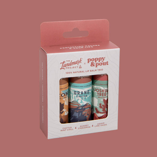The Landmark Project Lip Balm Trio - Desert