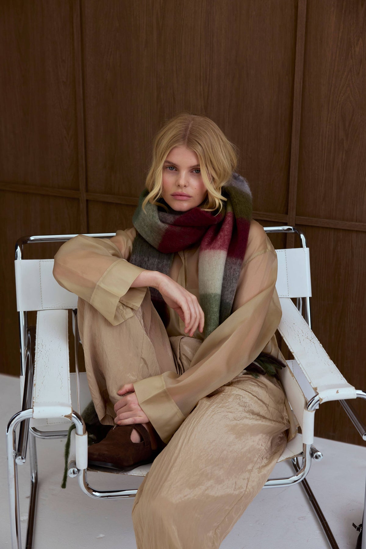 The Reykjavik Scarf - Mossy Green