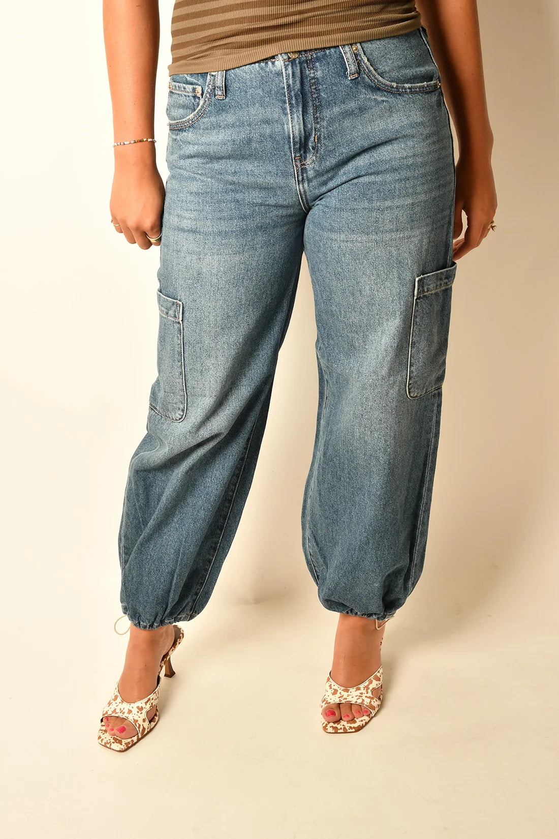 Mirage Mid Rise Cargo Harem