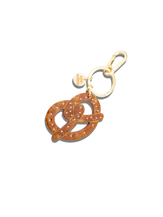 Pretzel Bag Charm & Keychain