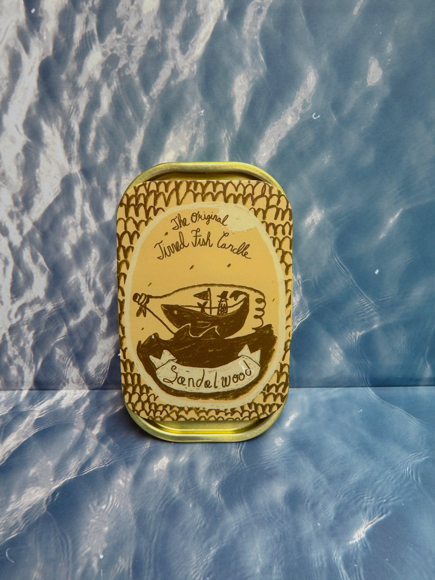 Tinned Fish Candle - Sandalwood