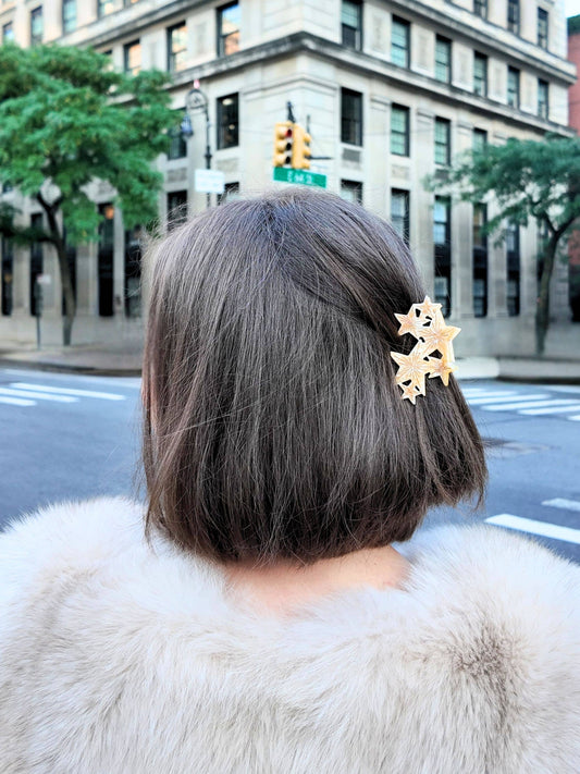 Celestial Stars Claw Hair Clip
