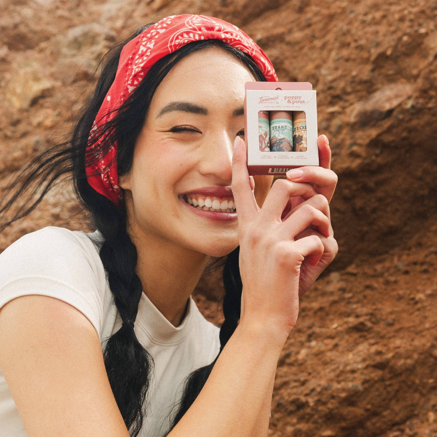 The Landmark Project Lip Balm Trio - Desert
