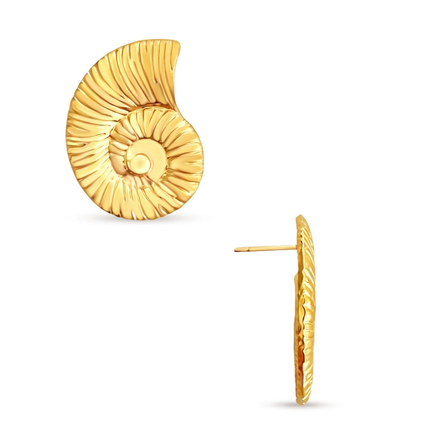 Vittoria Oversized Shell Earring