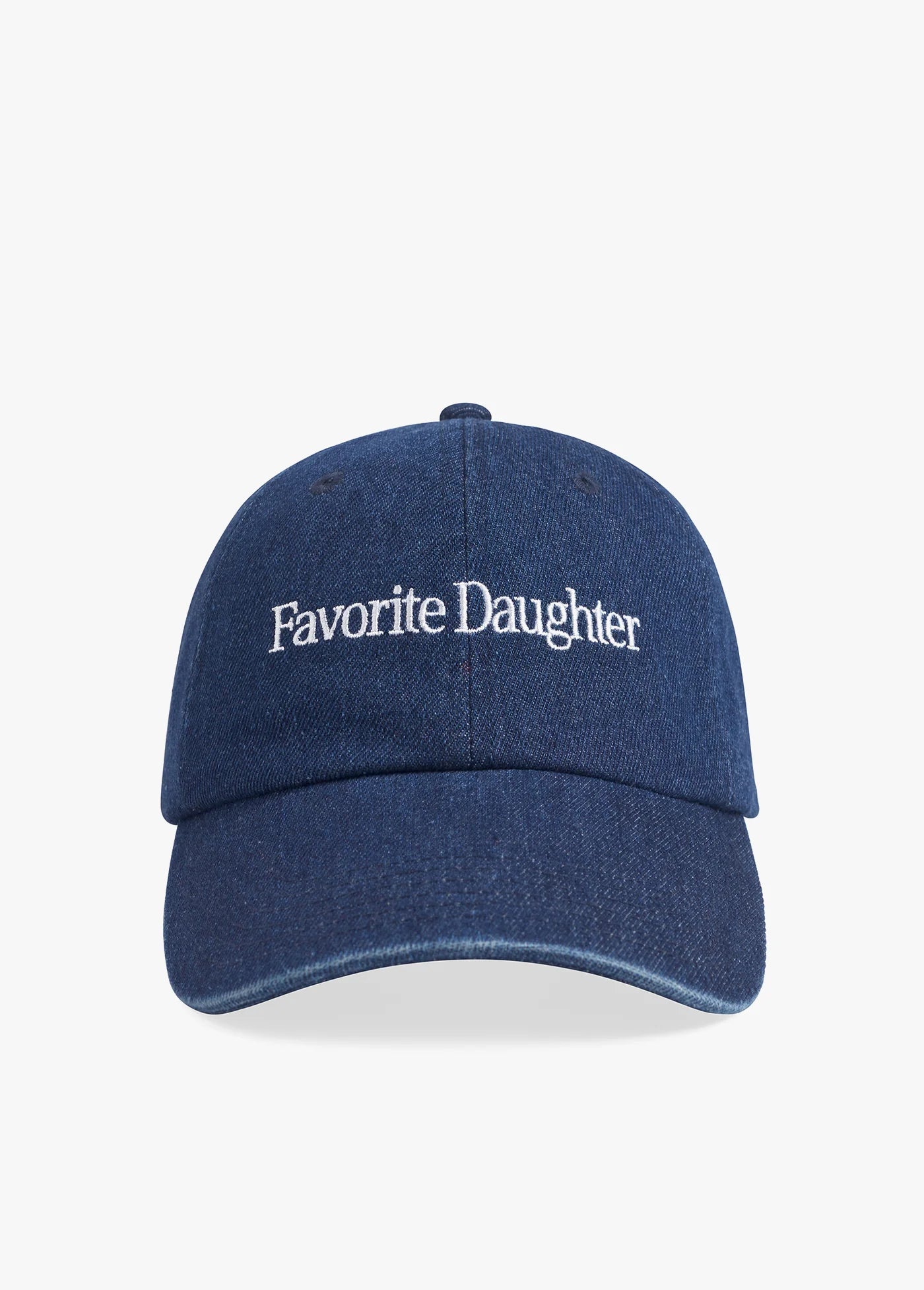 Logo Denim Baseball Cap