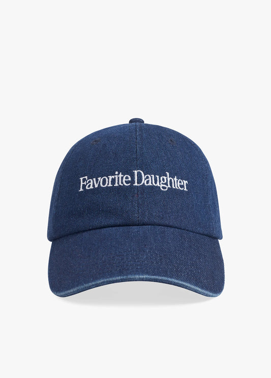 Logo Denim Baseball Cap