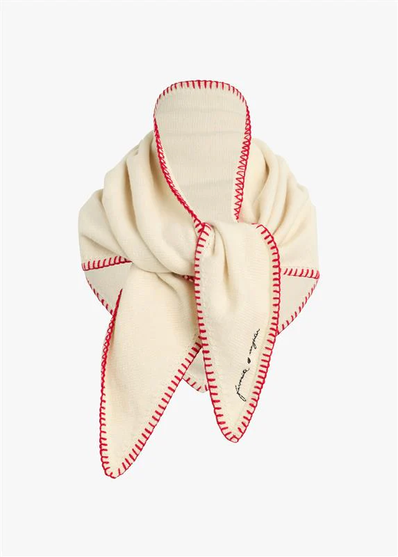 The Valentine's Day Triangle Scarf