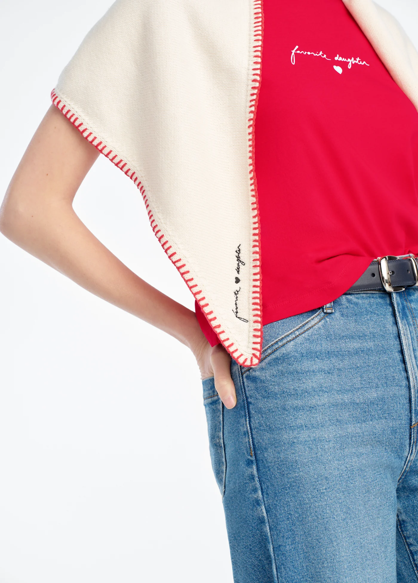 The Valentine's Day Triangle Scarf
