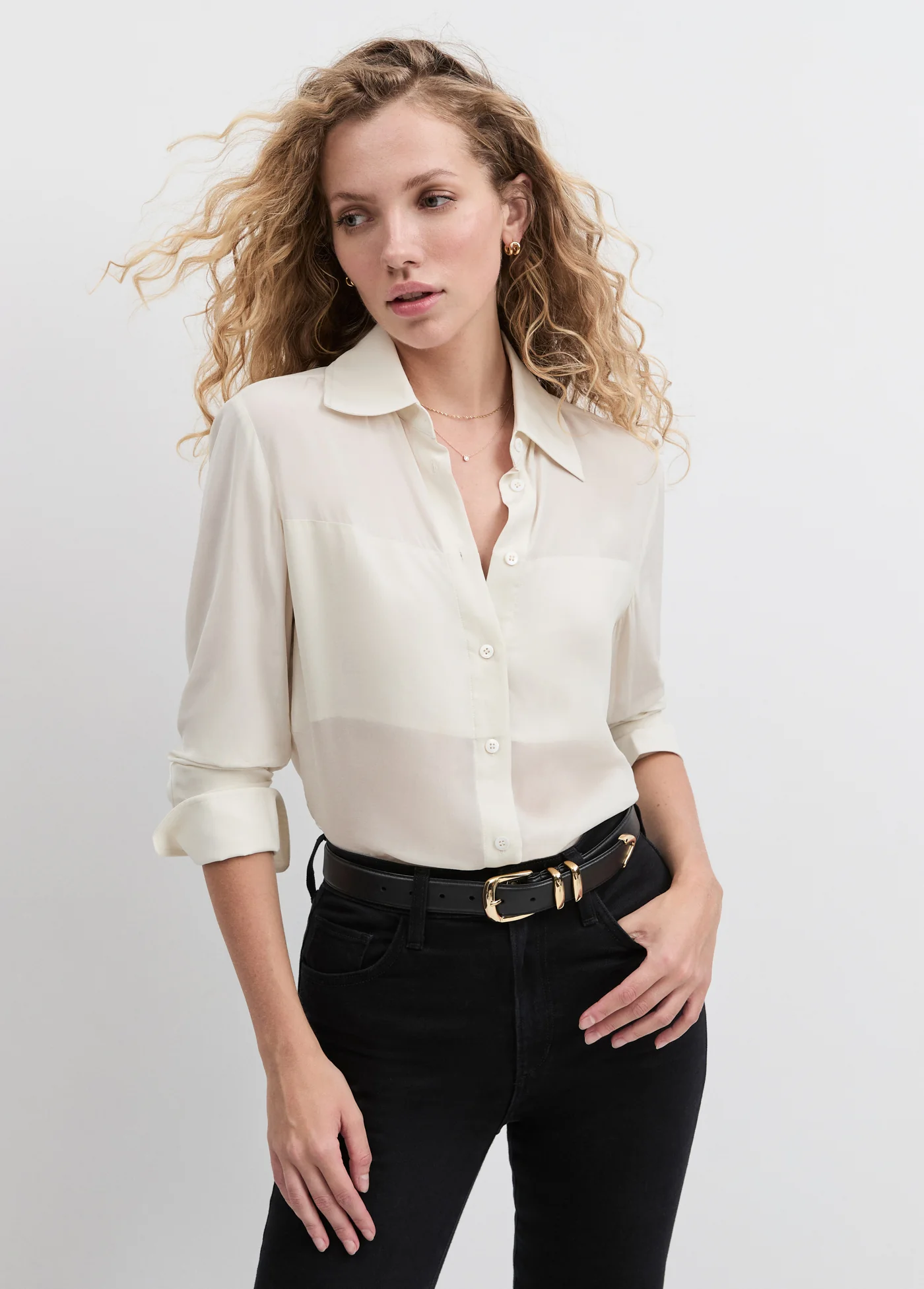 The Sheer Sophistication Top