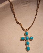 The Turquoise Cross Necklace