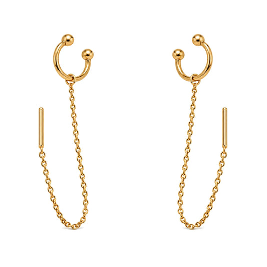 Maris Ear Chain Cuff