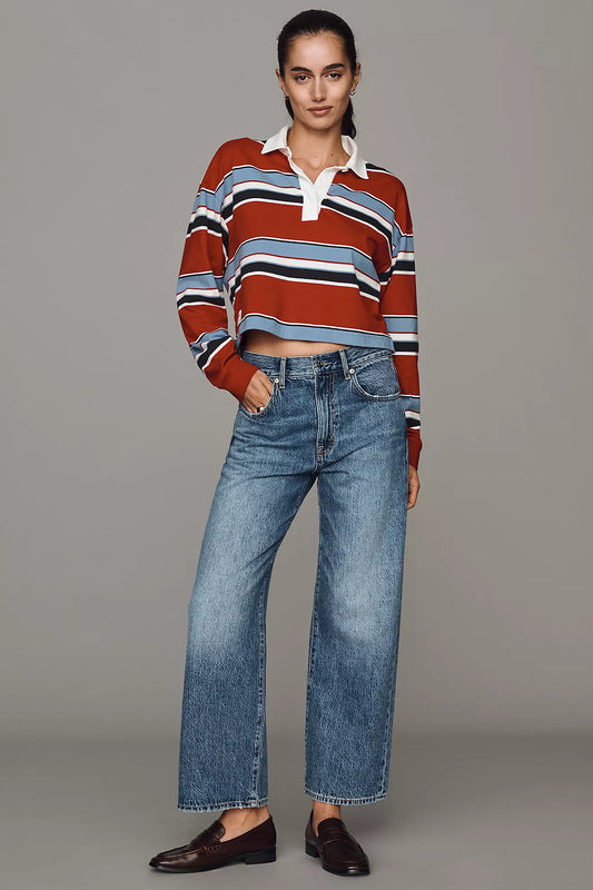 Larsen Ankle Relaxed Flare Jeans