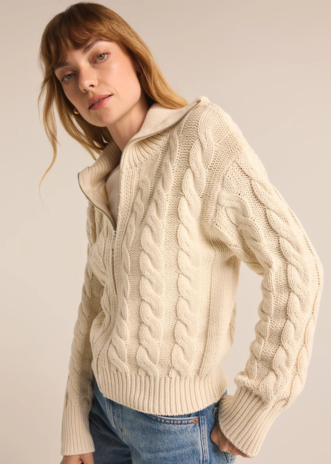 Hemingway Cable Cardigan