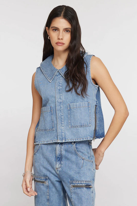 Zuri Two Tone Vest