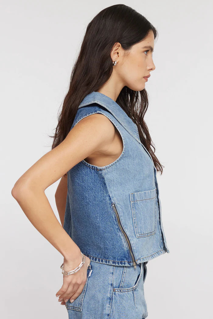 Zuri Two Tone Vest
