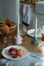 Dual function taper + tea candle holders