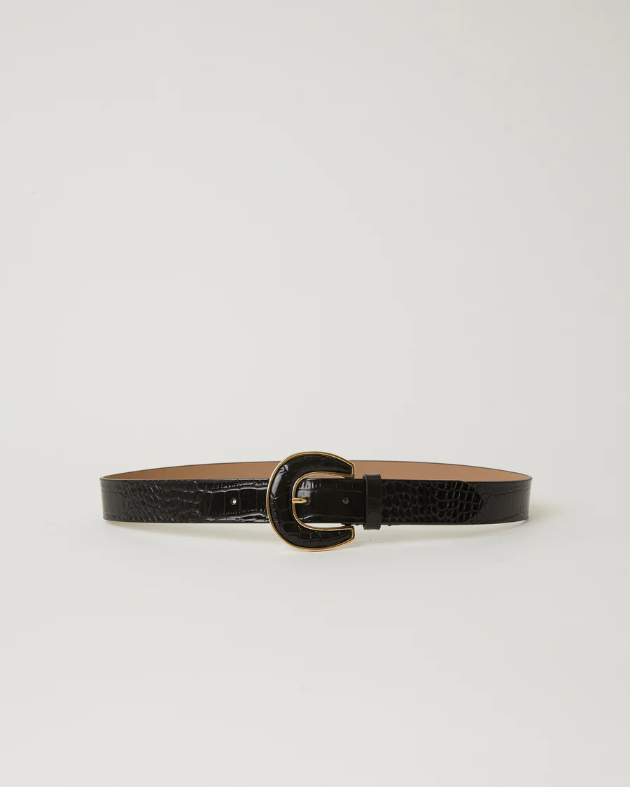 B-Low The Belt Palmer Croco Leather Belt
