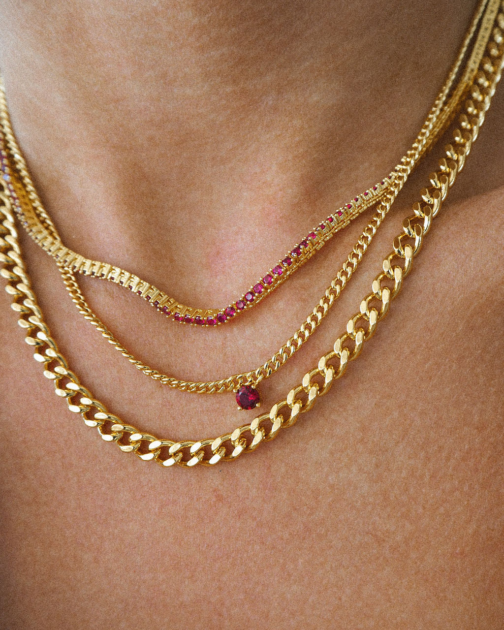 Luv AJ Mini Ballier Necklace