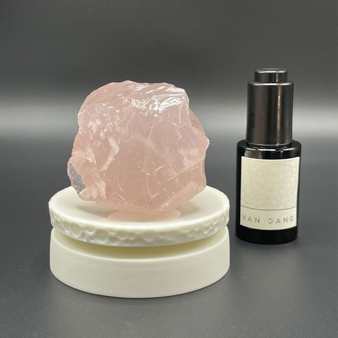 Crystal Meditation Set - Rose Quartz