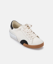 Dolce Vita Zina Sneakers - White Black Leather