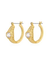 Vintage Engagement Hoops