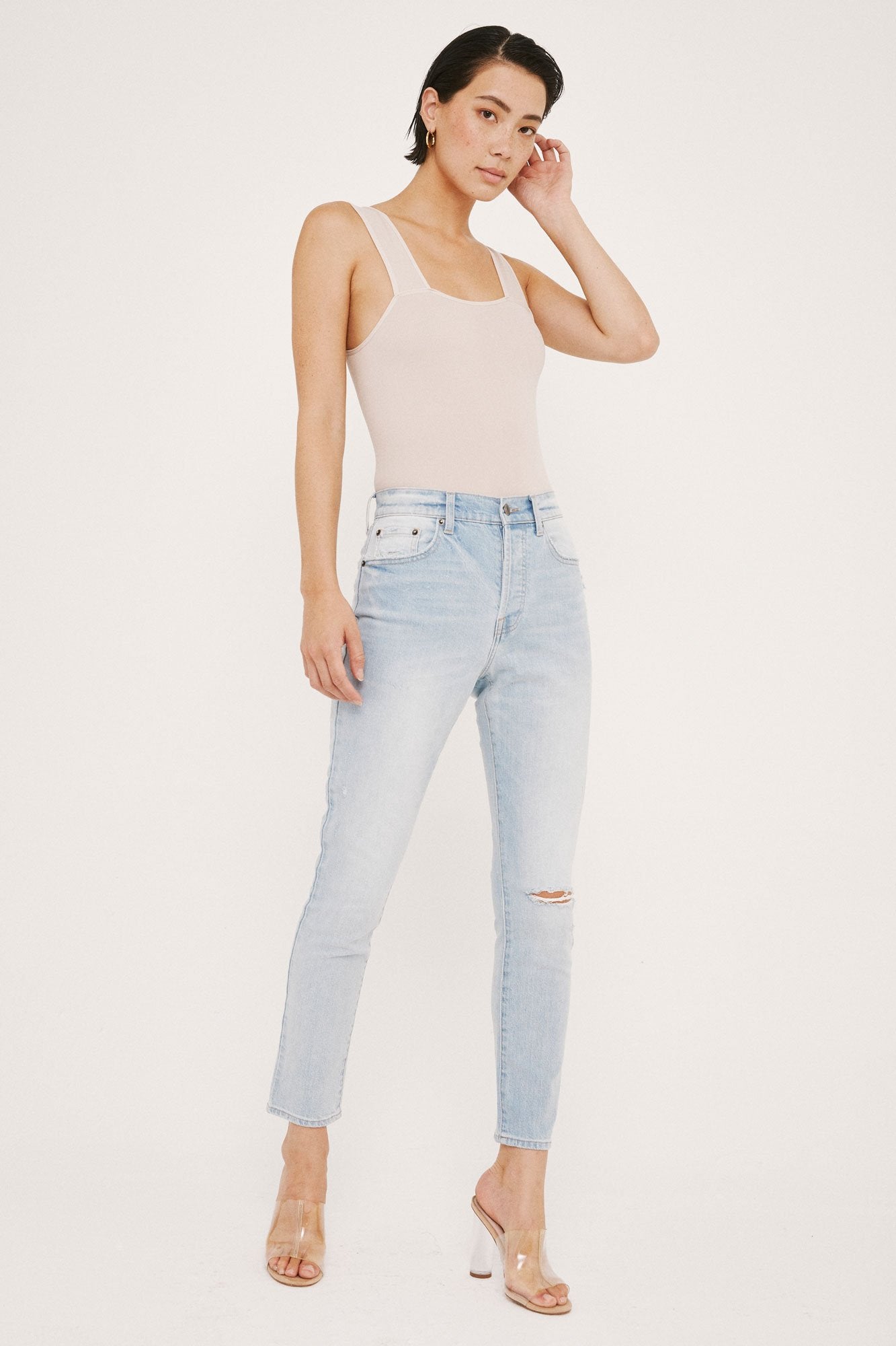 Nico High Rise Mom Jean