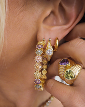 Vintage Engagement Hoops
